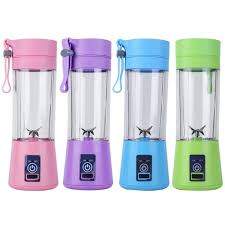 FreshBlend™ Portable USB Juicer Blender – 6 Blades Smoothie Maker (380ml)